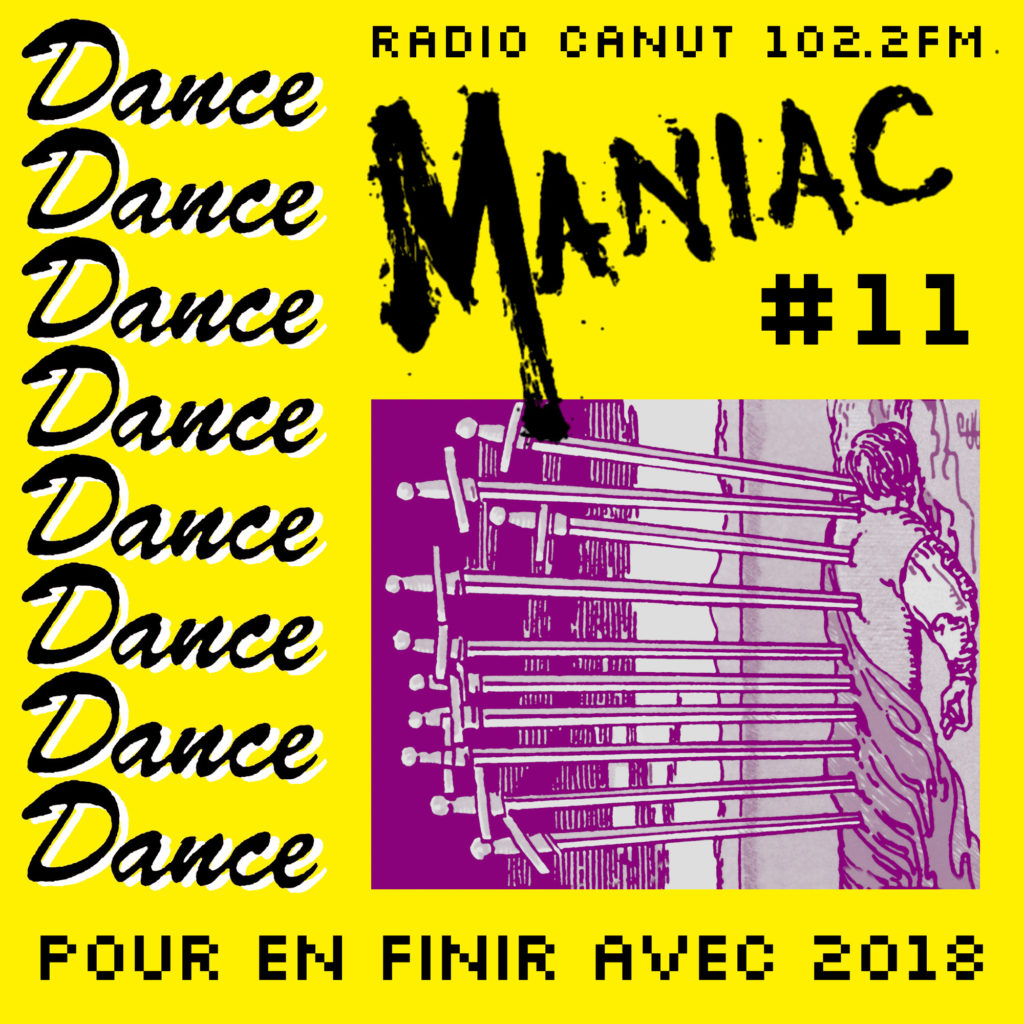 dance maniac, commando koko, 2018, radio canut, indus, ebm, 10 d'épée, tarot
